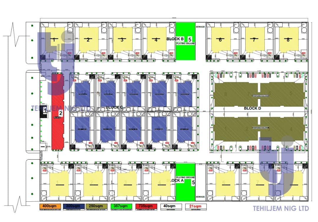 Scepter City floor plan